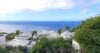Hillside St Barts villa rooftops with panoramic view of the Caribbean Sea
