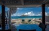 Luxury beachfront villa in St Barts with shaded terrace, private dining area, and direct access to Flamands beach.