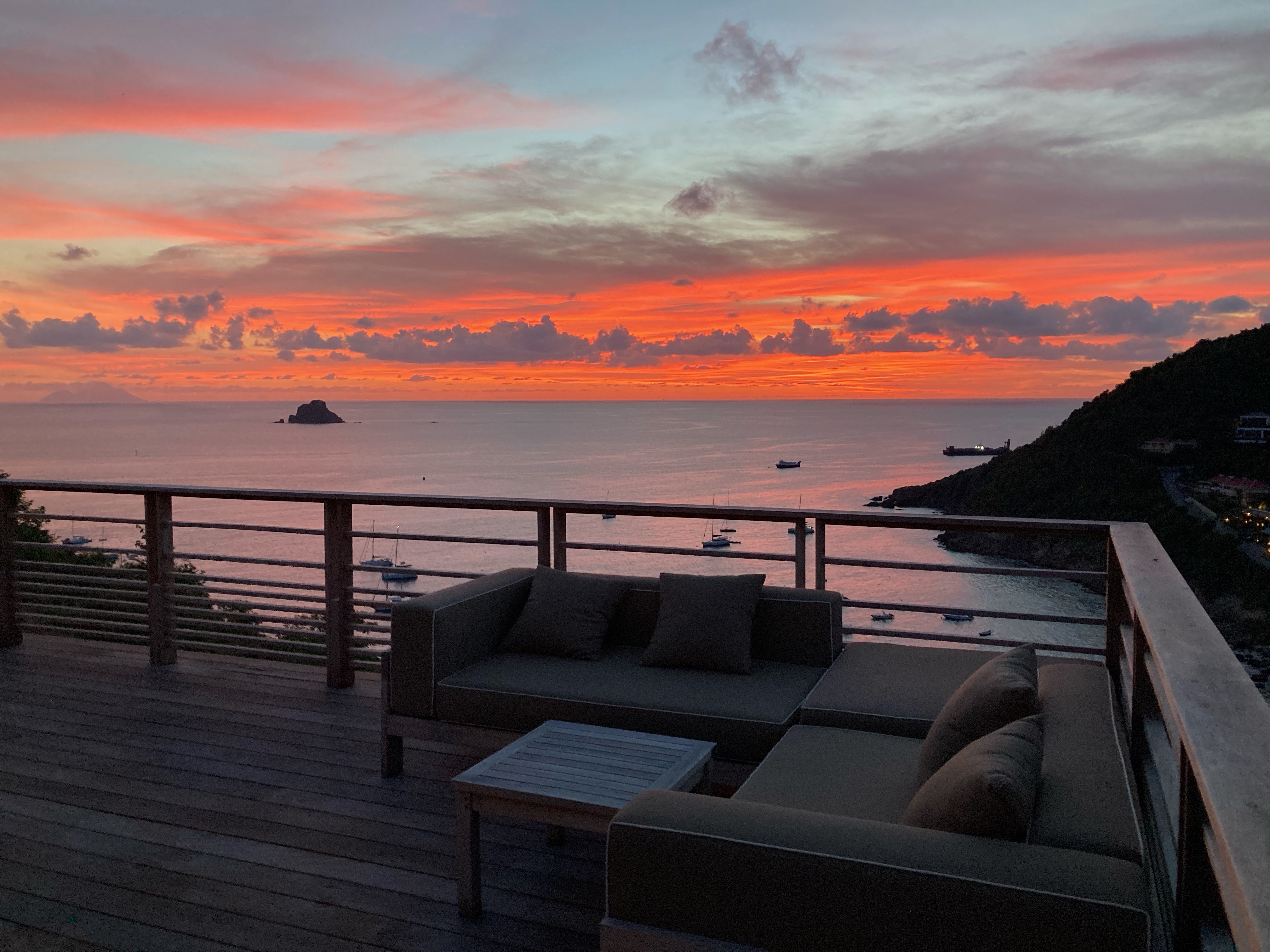 See - Coucher de Soleil in Corossol, St. Barthélemy