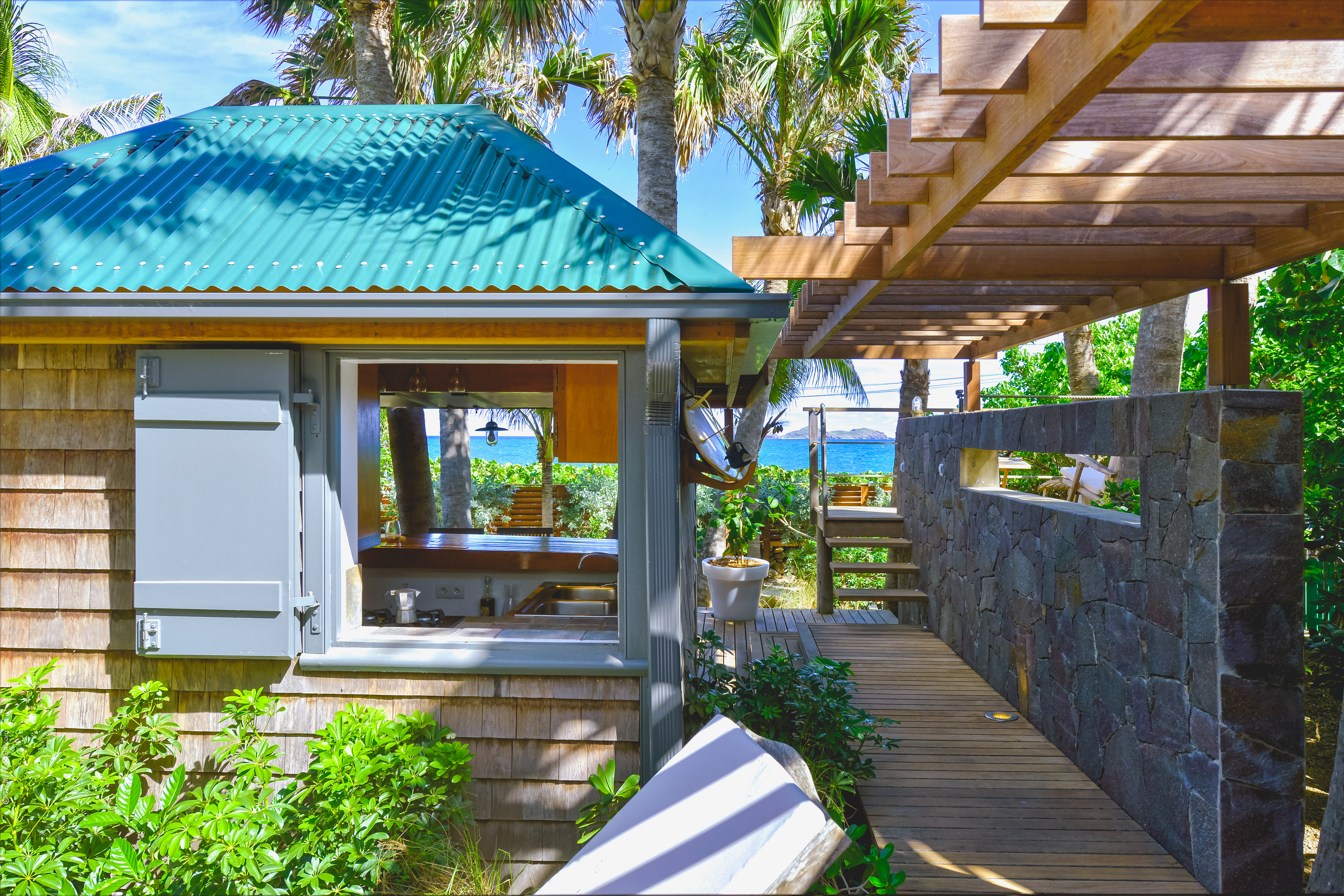 Feel - Palm House in Anse des Lézards, St. Barthélemy