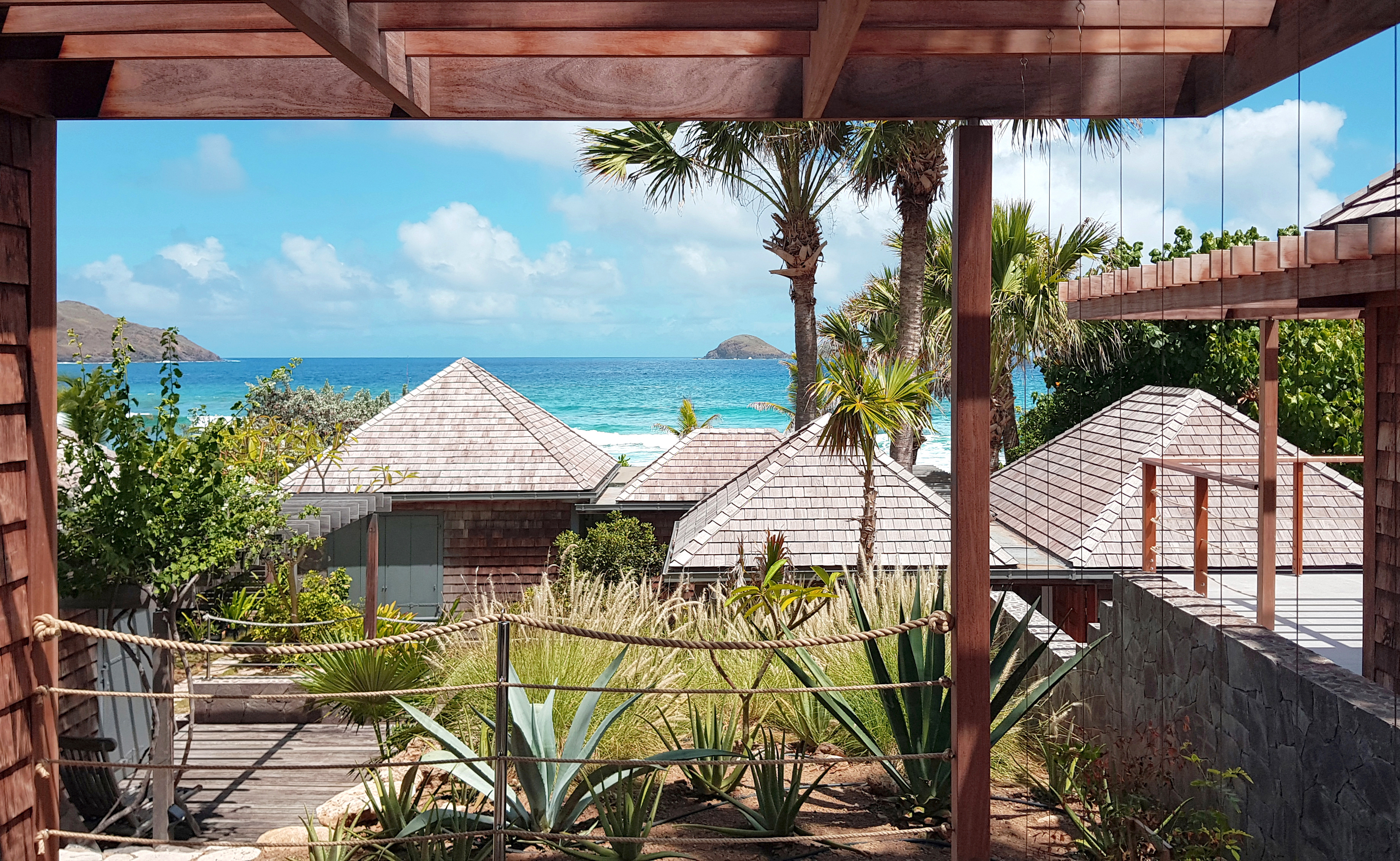 Smell - Palm House in Anse des Lézards, St. Barthélemy