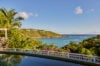 Luxury villas st barts with panoramic ocean view over tropical gardens and infinity pool