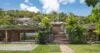 Contemporary hillside villa surrounded by lush tropical gardens in St Barths luxury rentals.