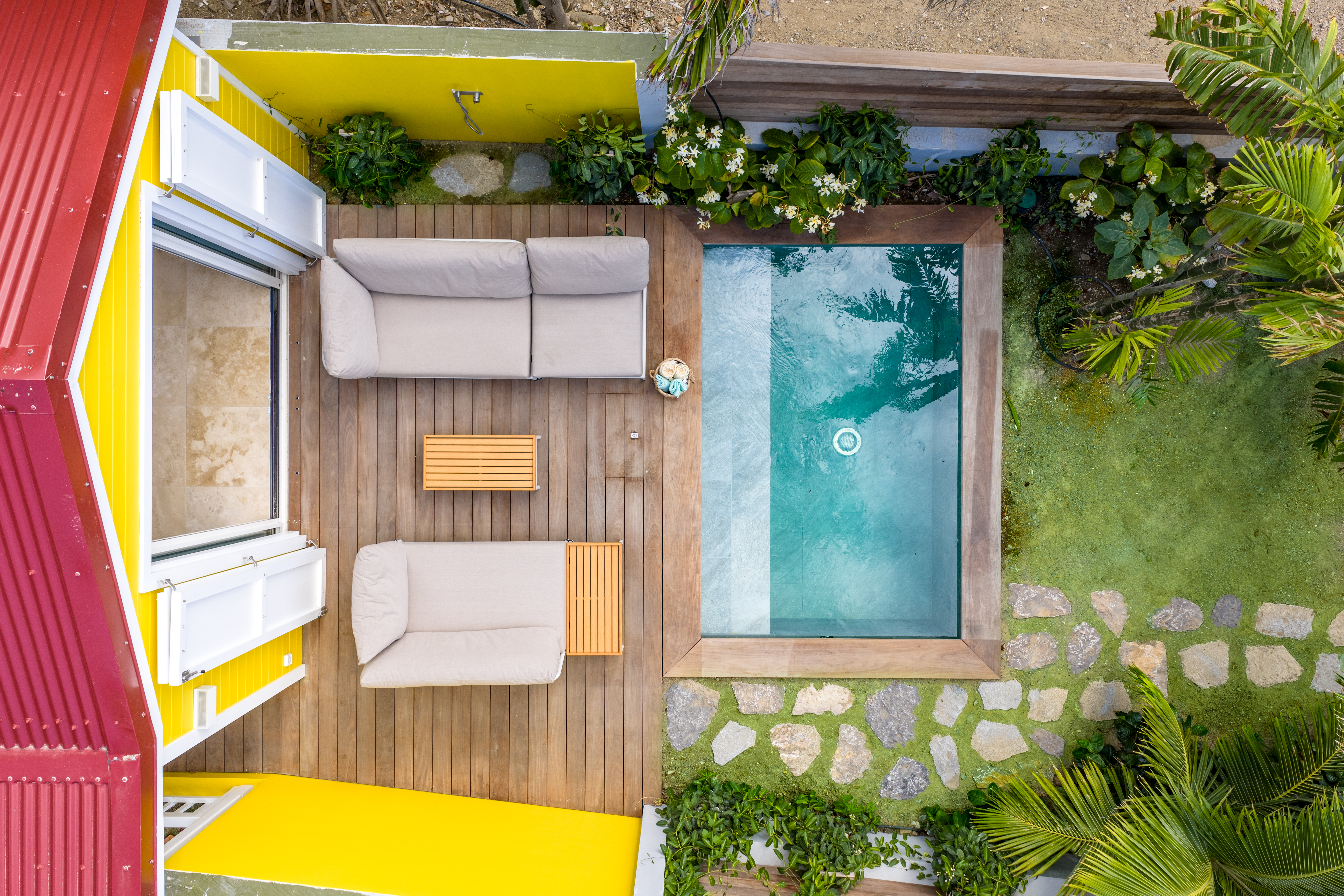 See - The Yellow Hut in Anse des Lézards, St. Barthélemy